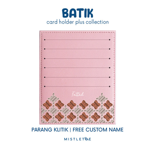 Parang Klitik - Card Holder Plus