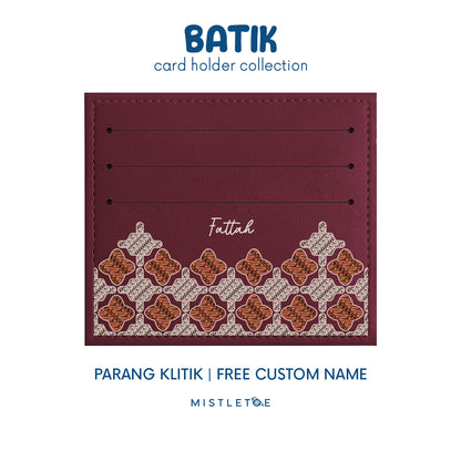 Parang Klitik - Card Holder