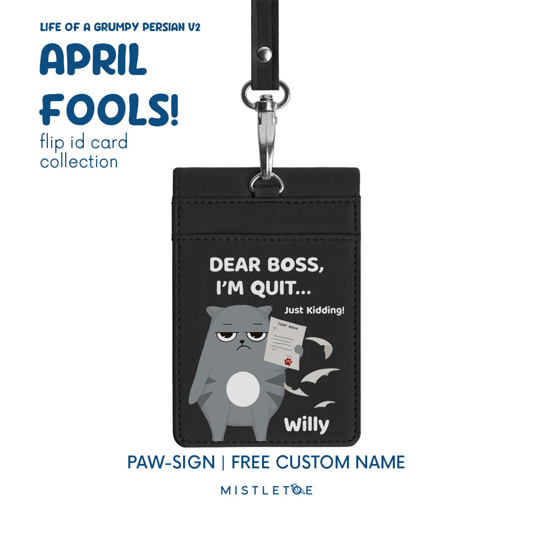 Paw-sign - Flip ID Card | Lanyard