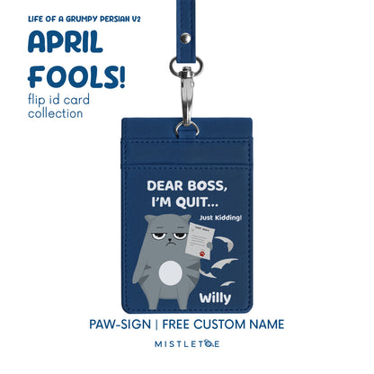 Paw-sign - Flip ID Card | Lanyard