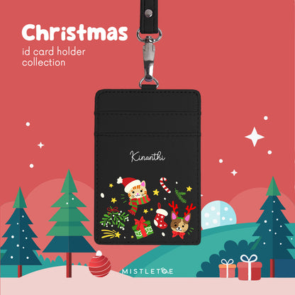 Paw-sitive Noel - ID Card Holder | Lanyard