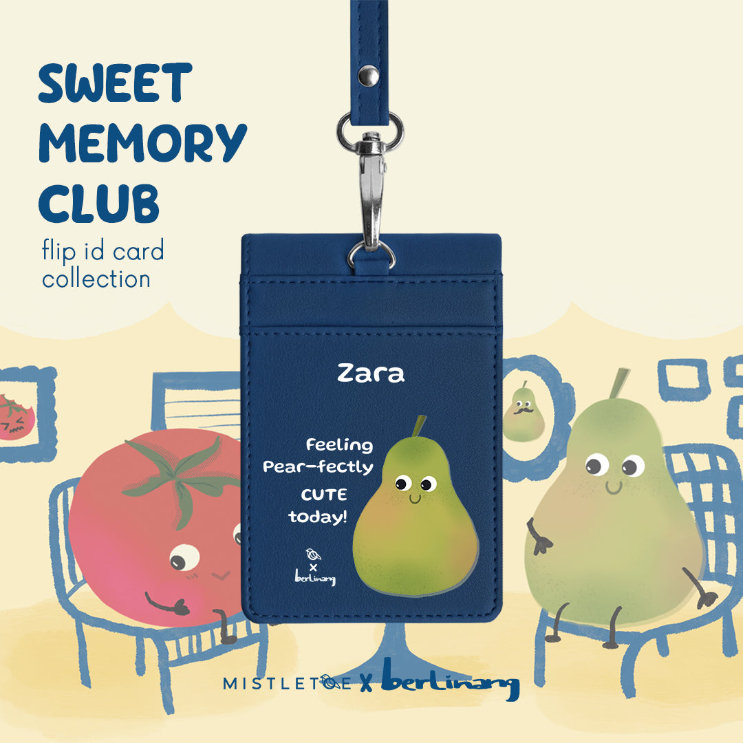 Pearfectly - Flip ID Card | Lanyard