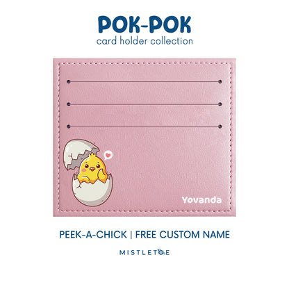 Peek-a-Chick - Card Holder