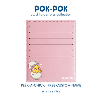 Peek-a-Chick - Card Holder Plus