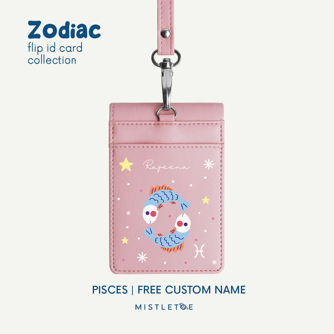 Pisces - Flip ID Card | Lanyard