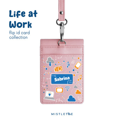 Pixel Craft - Flip ID Card | Lanyard