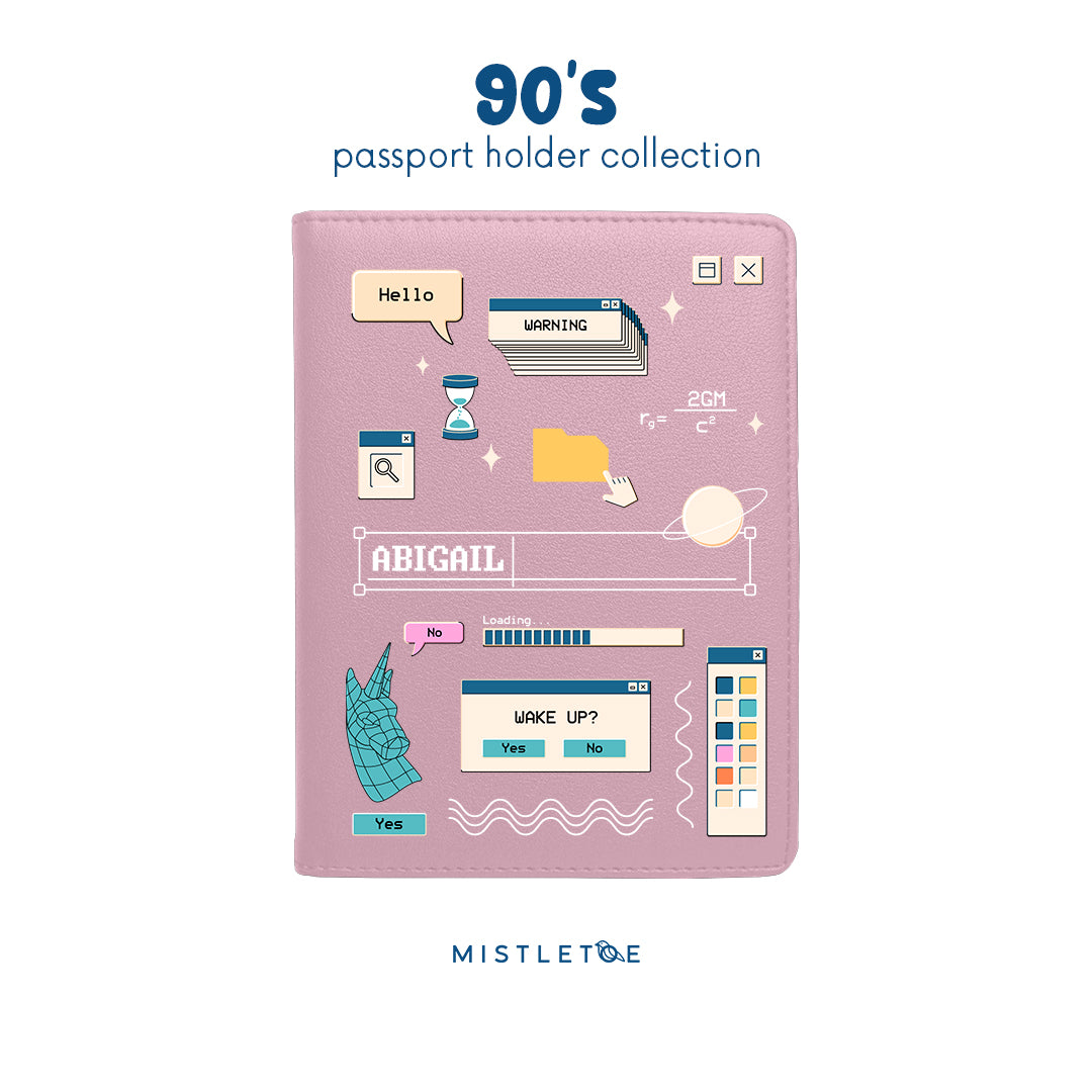 Pixel Pals - Passport Holder