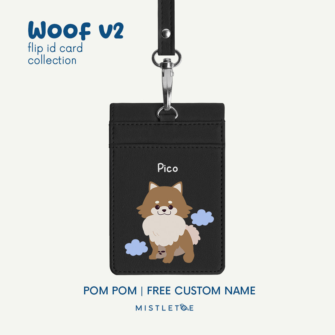 Pom Pom - Flip ID Card | Lanyard