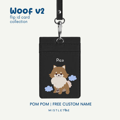 Pom Pom - Flip ID Card | Lanyard