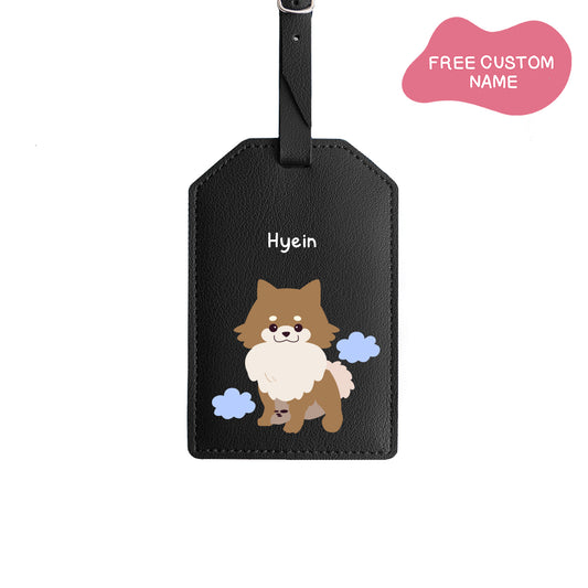 Pom Pom - Luggage Tag