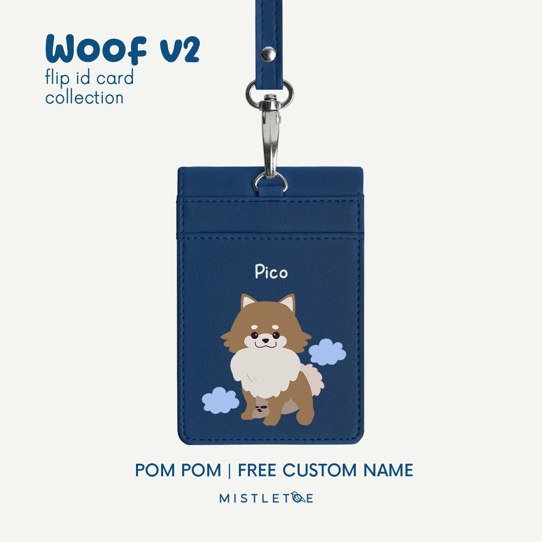 Pom Pom - Flip ID Card | Lanyard