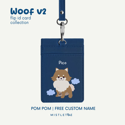 Pom Pom - Flip ID Card | Lanyard