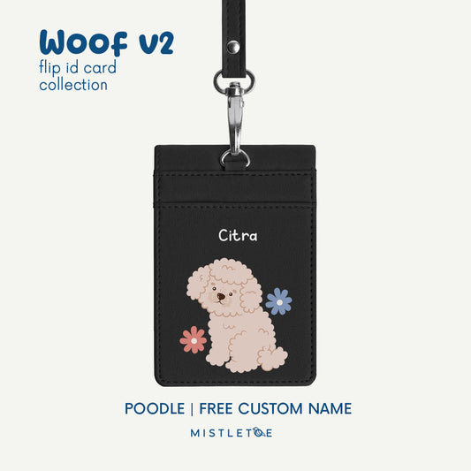 Poodle - Flip ID Card | Lanyard