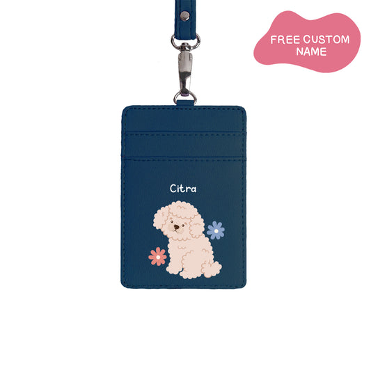 Poodle - ID Card Holder | Lanyard