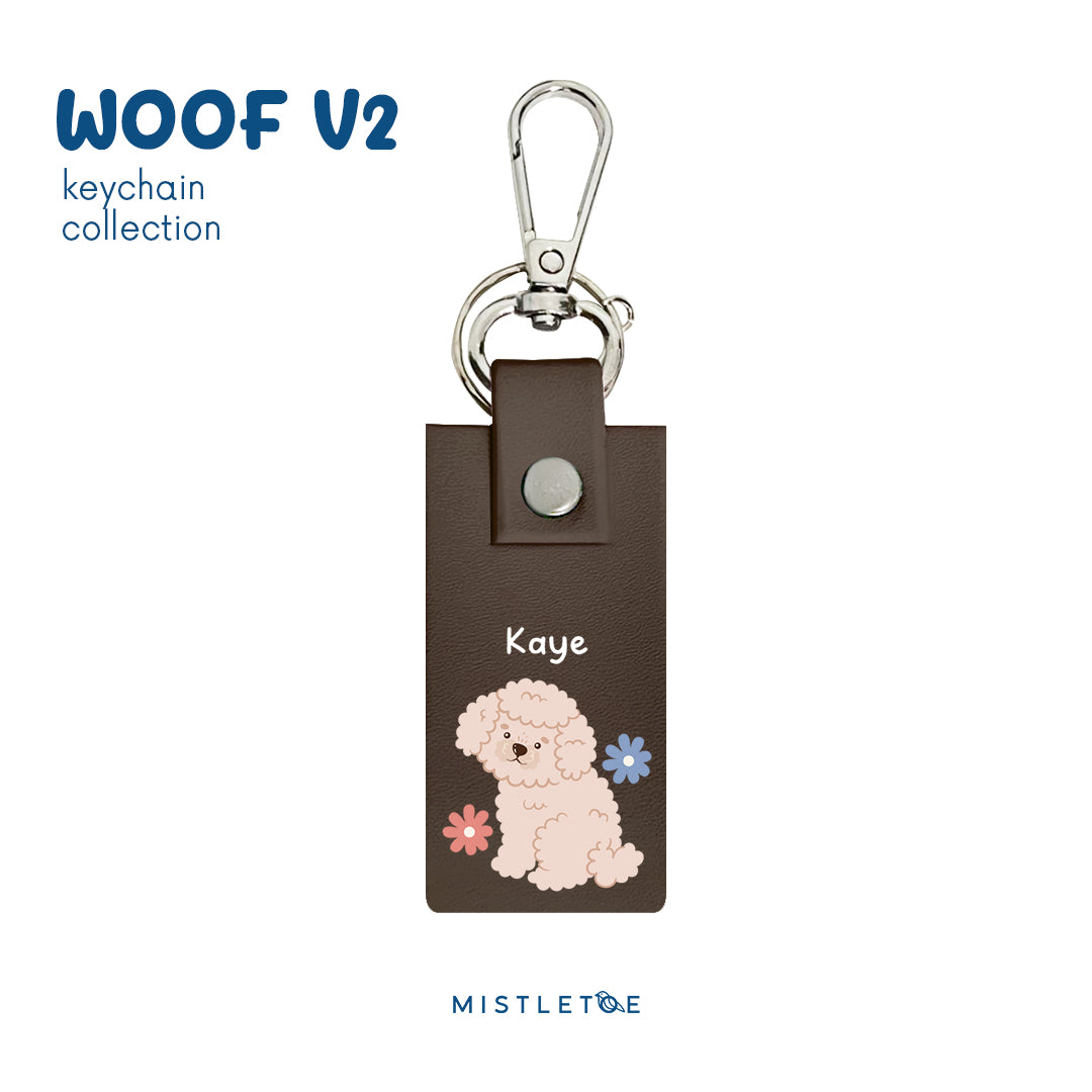 Poodle - Keychain
