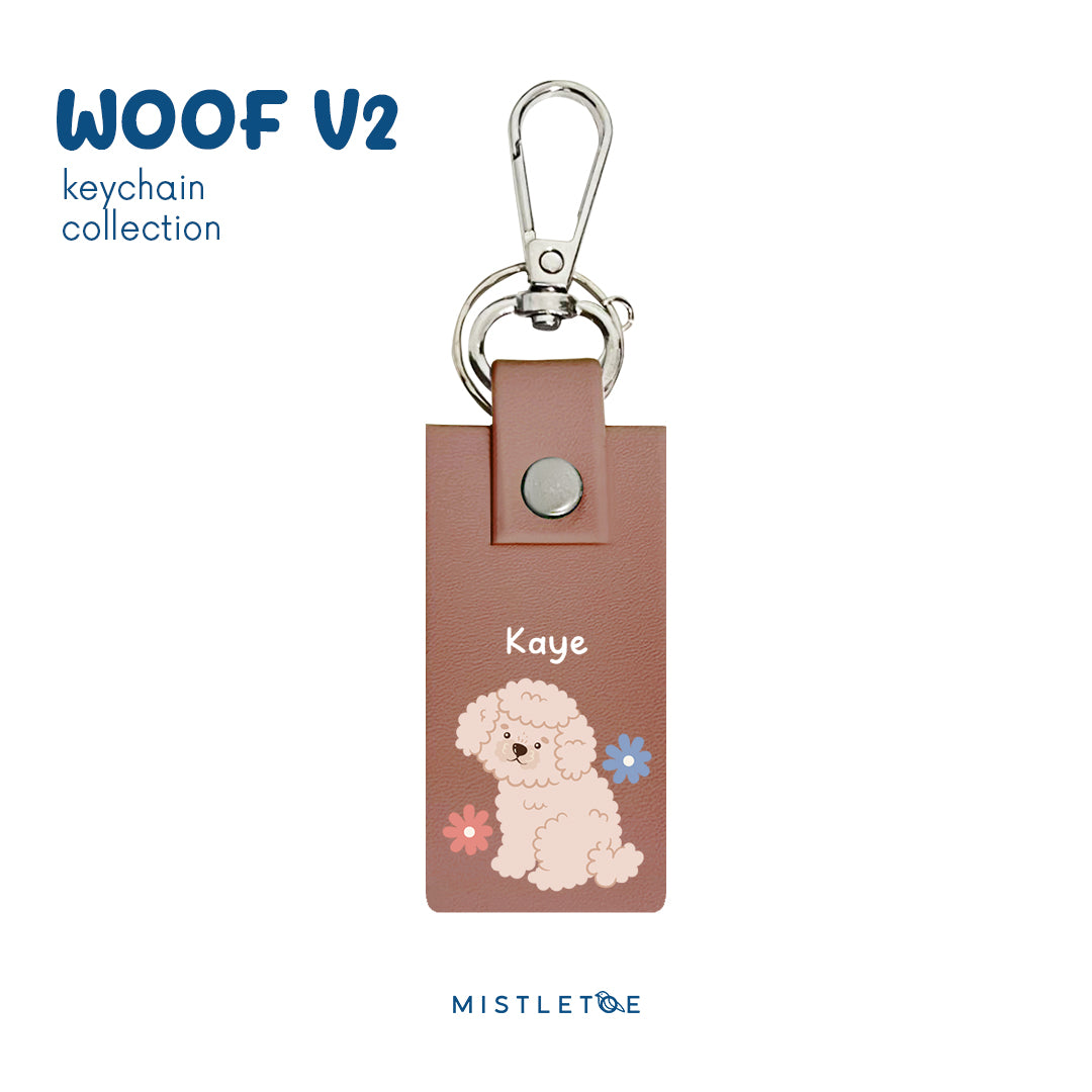 Poodle - Keychain
