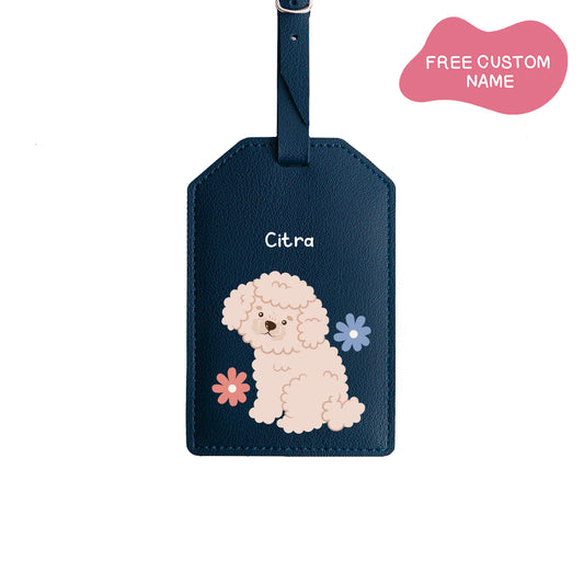 Poodle - Luggage Tag