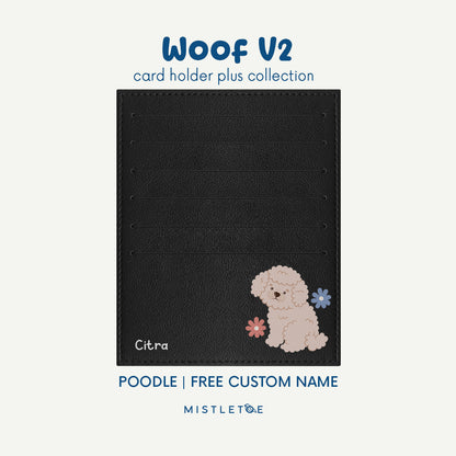 Poodle - Card Holder Plus