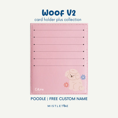 Poodle - Card Holder Plus