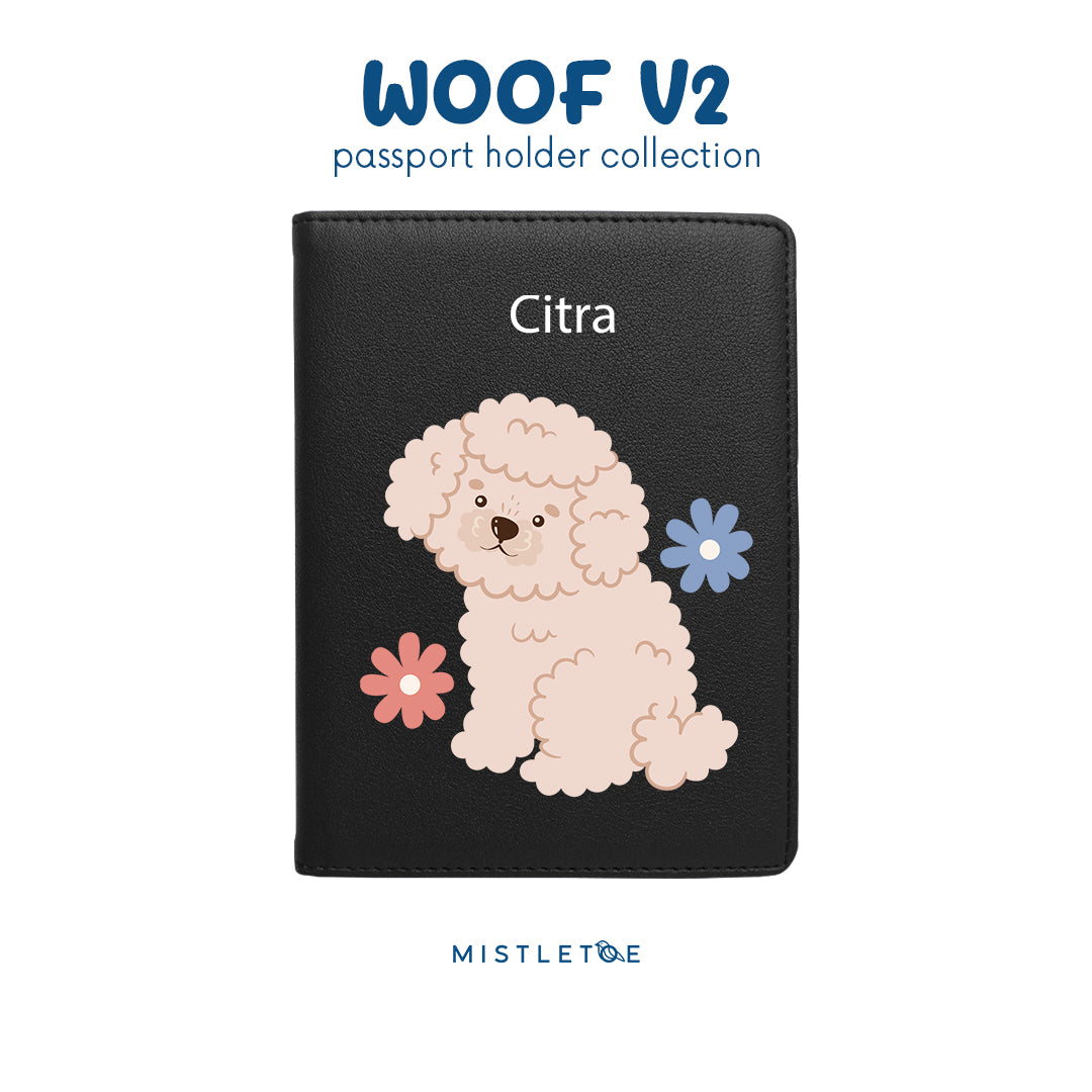 Poodle - Passport Holder