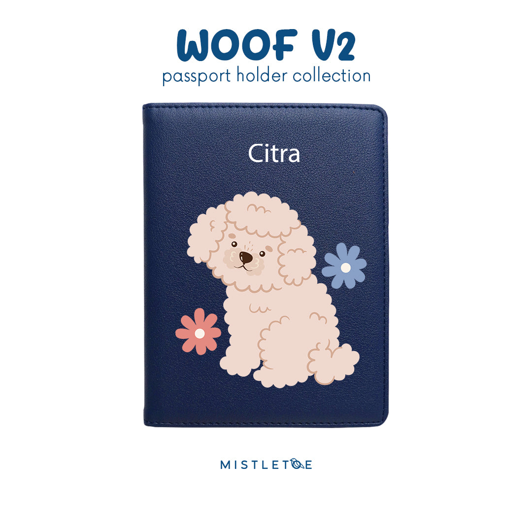 Poodle - Passport Holder