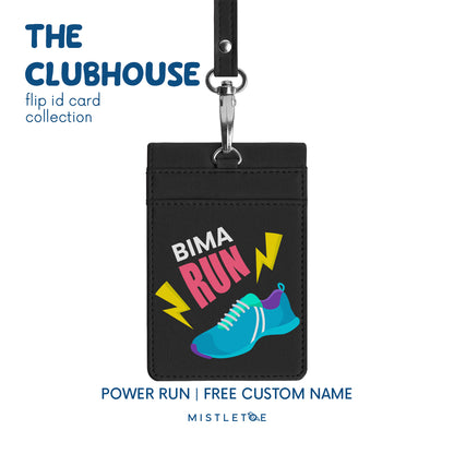 Power Run - Flip ID Card | Lanyard