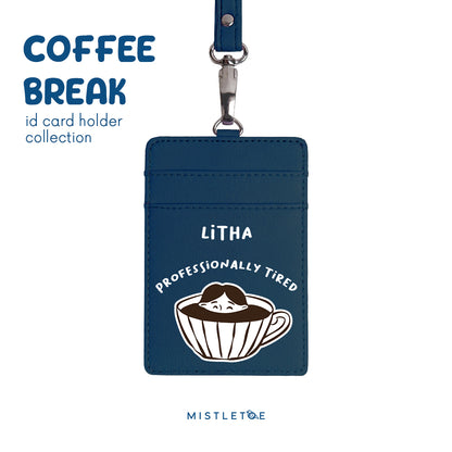Professionally Tired - ID Card Holder | Lanyard