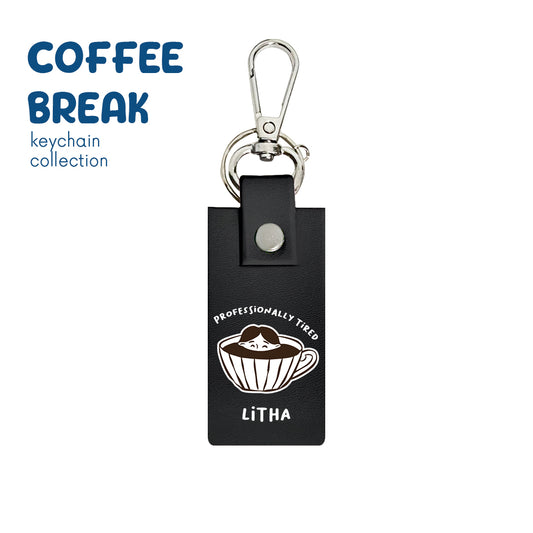 Professionally Tired - Keychain