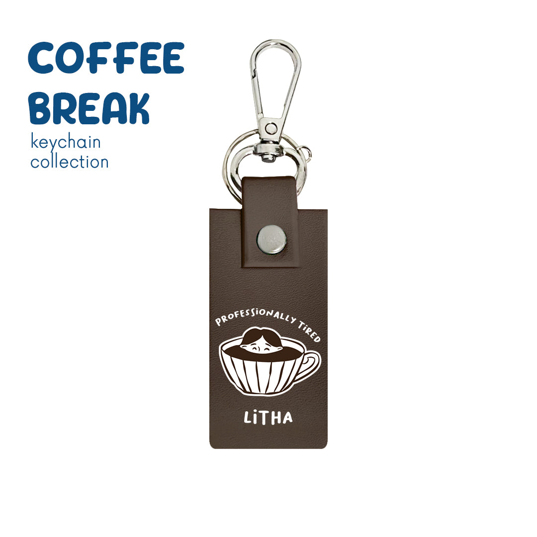 Professionally Tired - Keychain
