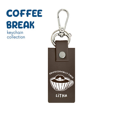 Professionally Tired - Keychain