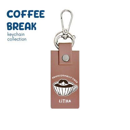 Professionally Tired - Keychain