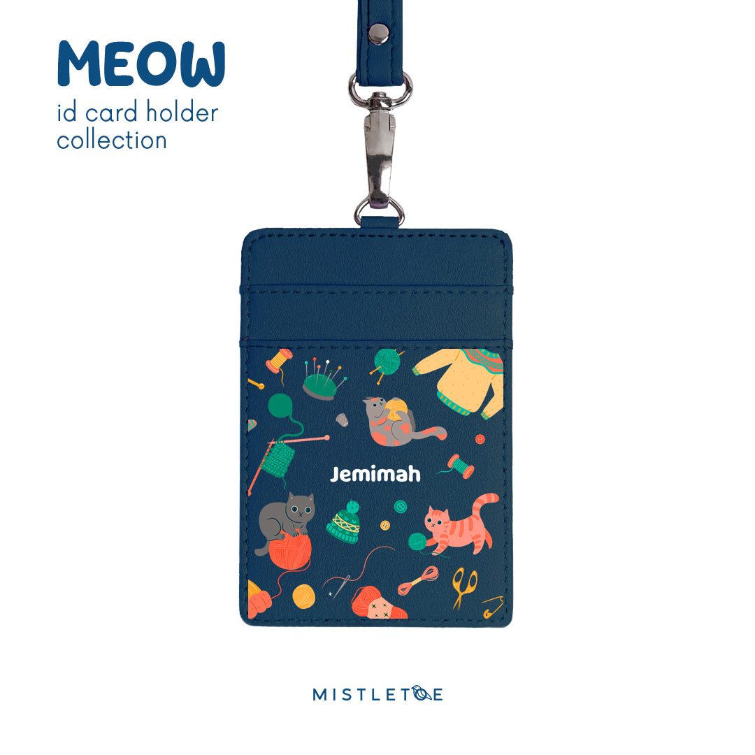 Purring - ID Card Holder | Lanyard