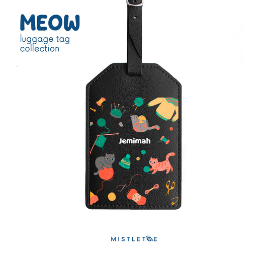 Purring - Luggage Tag