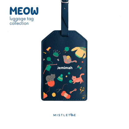 Purring - Luggage Tag