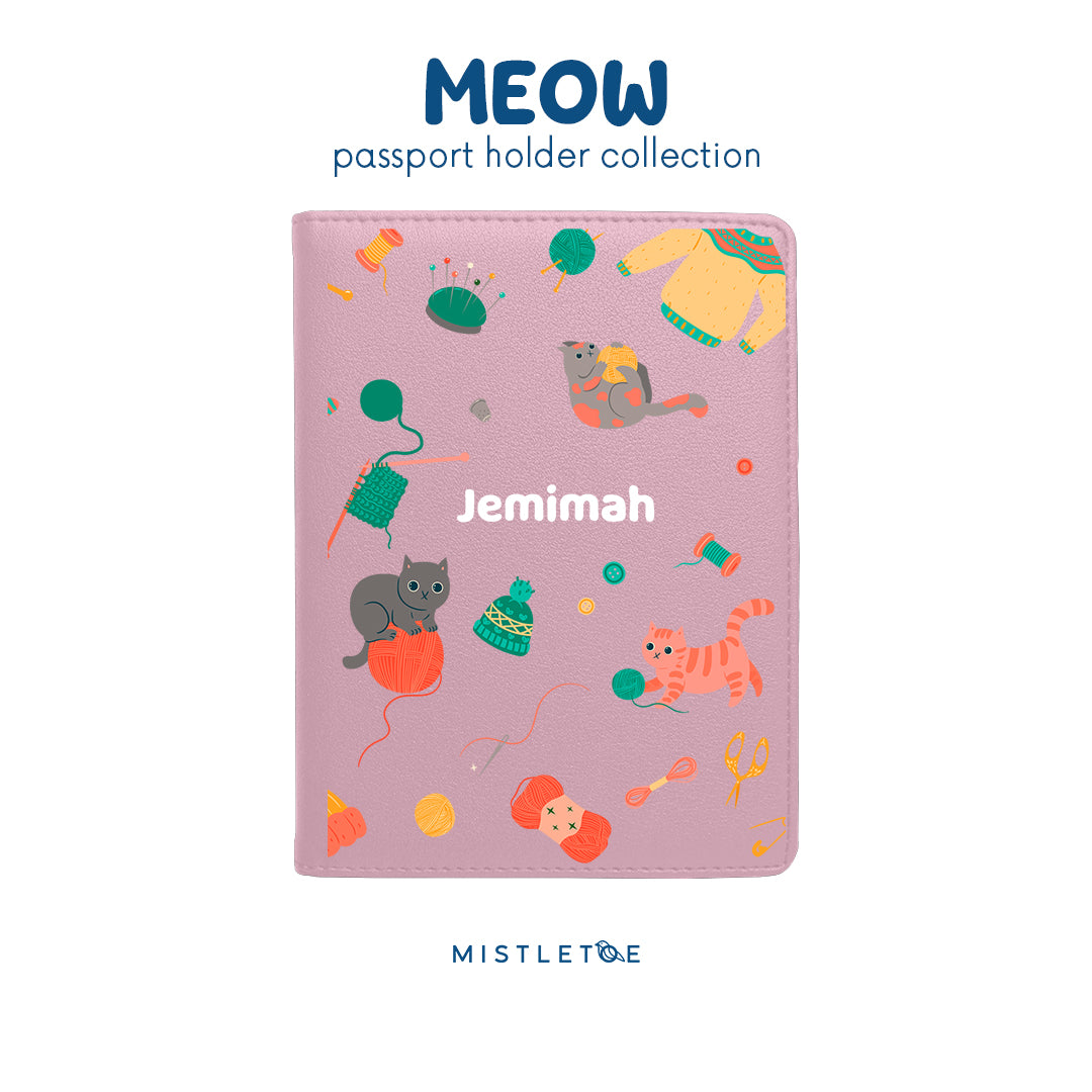 Purring - Passport Holder