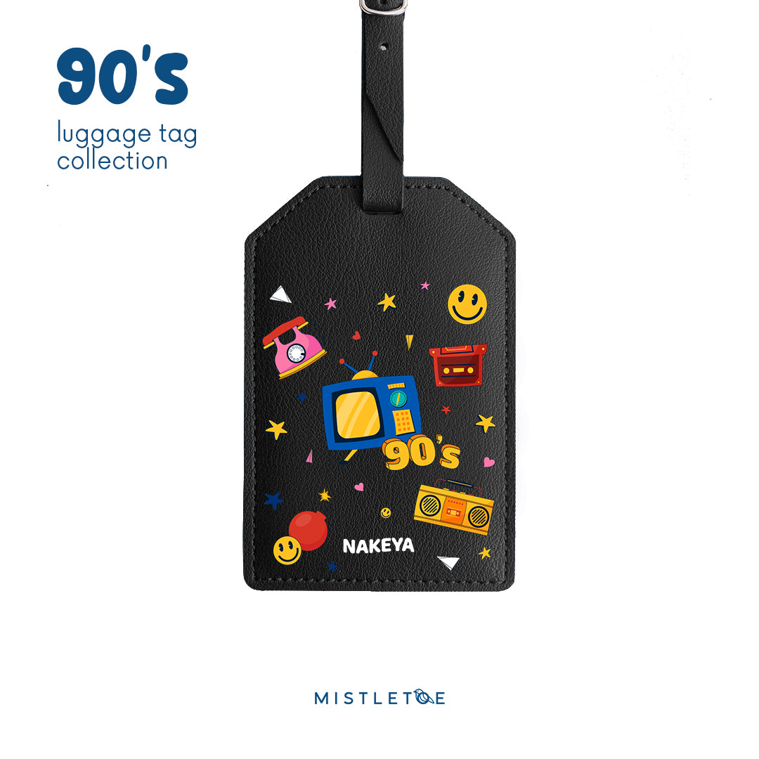 Retro Rebels - Luggage Tag