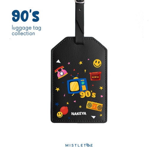 Retro Rebels - Luggage Tag