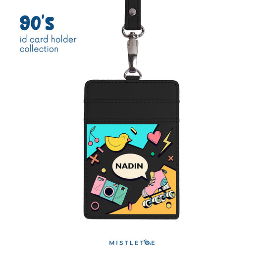 Retro Vibes - ID Card Holder | Lanyard