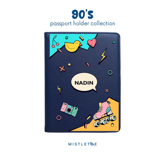 Retro Vibes - Passport Holder