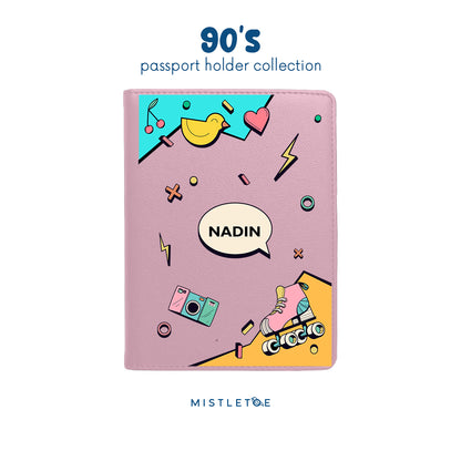 Retro Vibes - Passport Holder