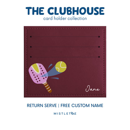 Return Serve - Card Holder