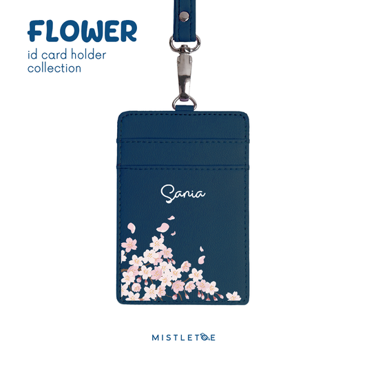 Sakura Bloom - ID Card Holder | Lanyard