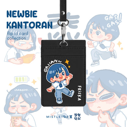 Senyum Payroll - Flip ID Card | Lanyard