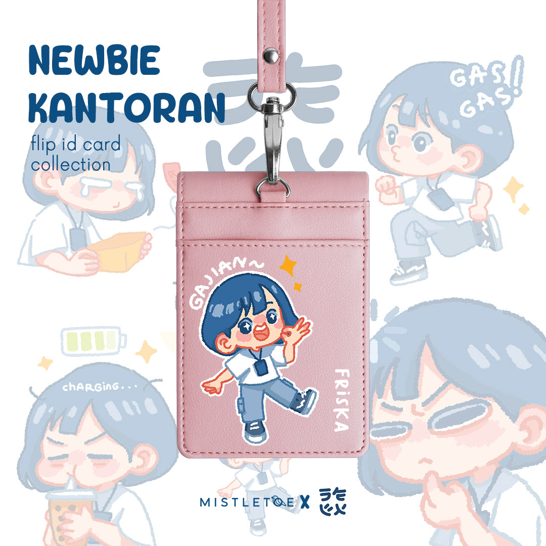 Senyum Payroll - Flip ID Card | Lanyard
