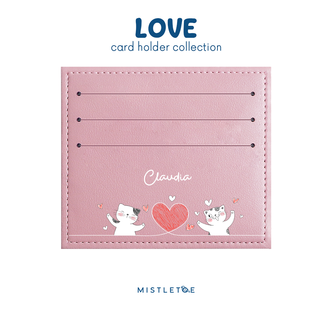 Shy Shy Cat - Card Holder