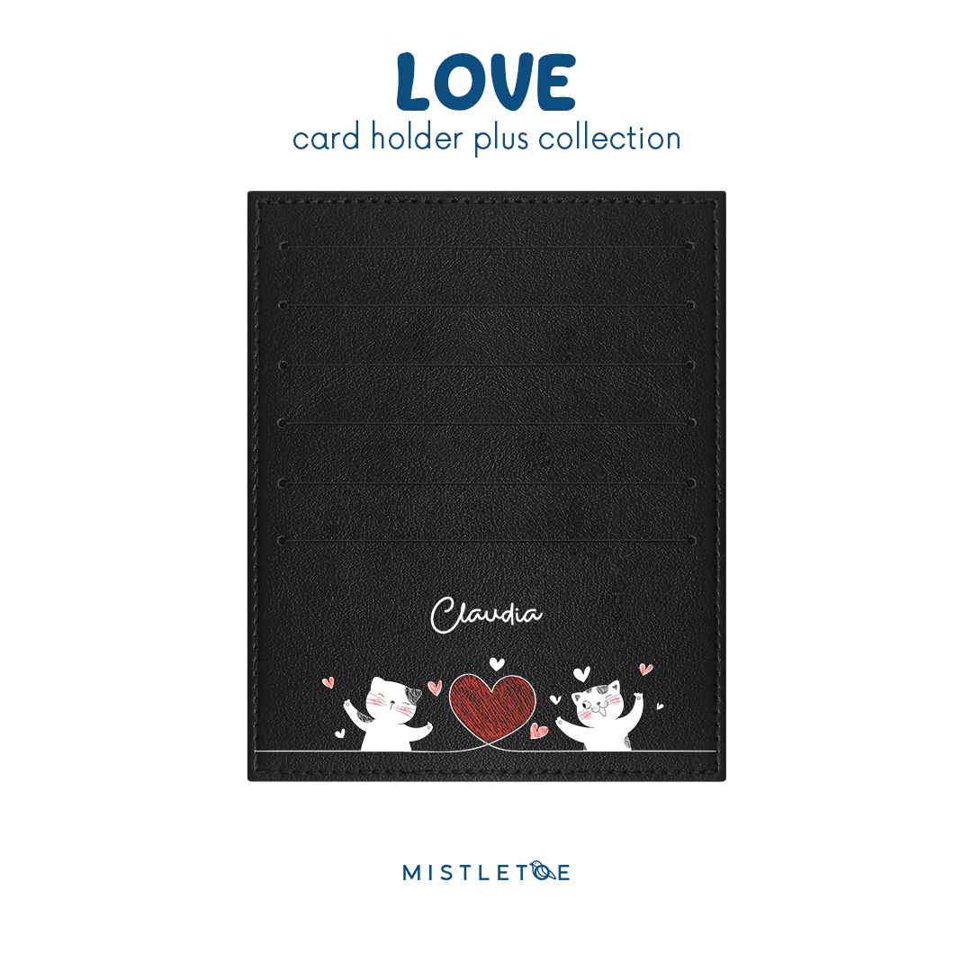 Shy Shy Cat - Card Holder Plus