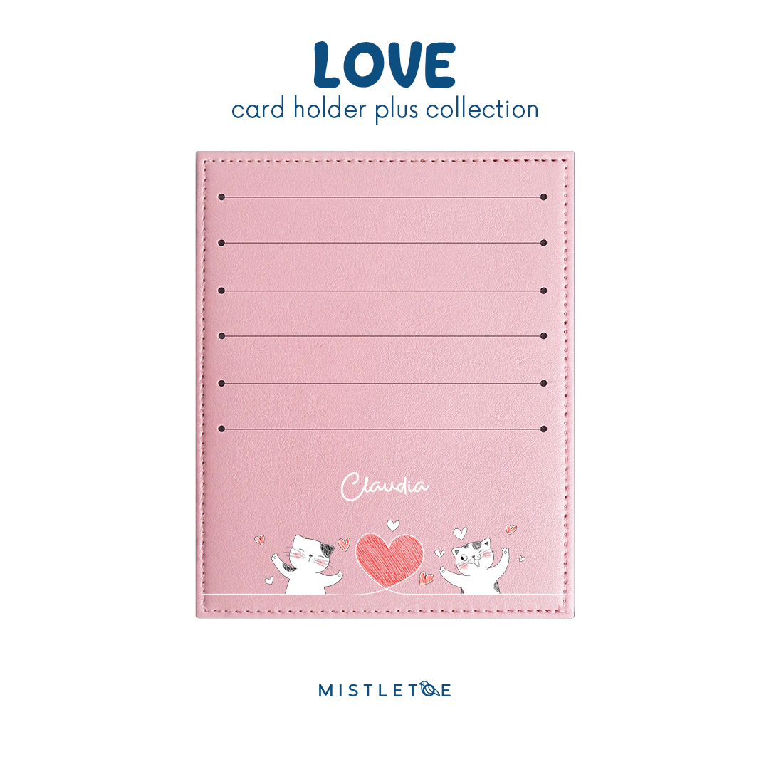 Shy Shy Cat - Card Holder Plus