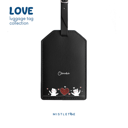 Shy Shy Cat - Luggage Tag