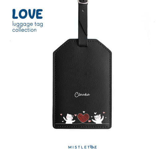 Shy Shy Cat - Luggage Tag