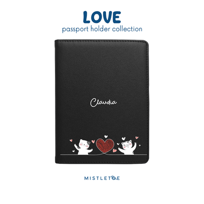 Shy Shy Cat - Passport Holder